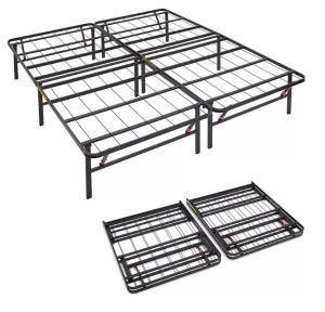 Wholesale General Home Furniture Modern Portable Queen Size Stainless Steel Loft Bed for Bedroom from china suppliers