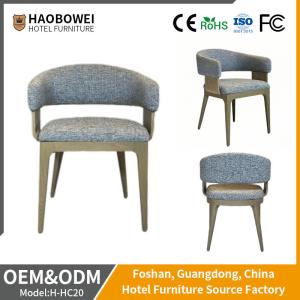 Wholesale Solid Wood Fabric Hotel Dining Chair for Restaurant Banquet Party from china suppliers