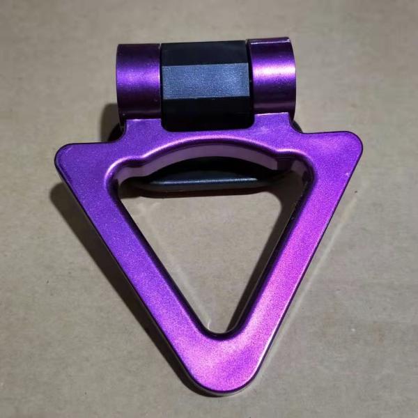 YK-HR028 Aluminum Track Racing Front Rear Bumper Car Accessories Auto Trailer Triangle Eye Towing Tow Hook Kit Supplier