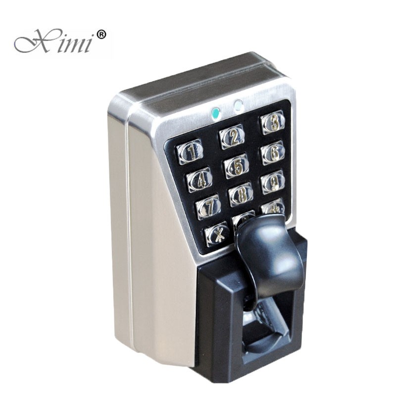 IP65 Waterproof Fingerprint Door Access Control System With 13.56MHZ IC Card Reader And Keypad ZK MA500 Fingerprint Reader