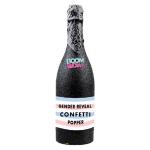 12.5" Champagne Bottle Gender Reveal Confetti Cannon For Baby Shower