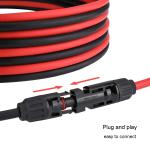 Low Voltage Solar Pv Cable 16MM Connector Special 1500V DC