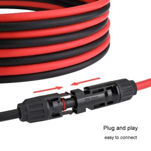 Wholesale Tinned Copper 6mm2 Solar PV Cable Dc 4mm2 Wears Resistance from china suppliers
