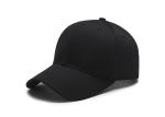 Women / Men Distressed Baseball Cap , Daily Decoration All Black Baseball Cap