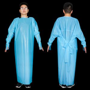 Wholesale Medical Surgical Waterproof Disposable CPE Gown from china suppliers