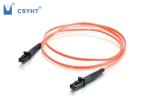 2.0mm 15 Meters Fiber Optic Patch Cord Duplex PVC Or LSZH Jacket Good In