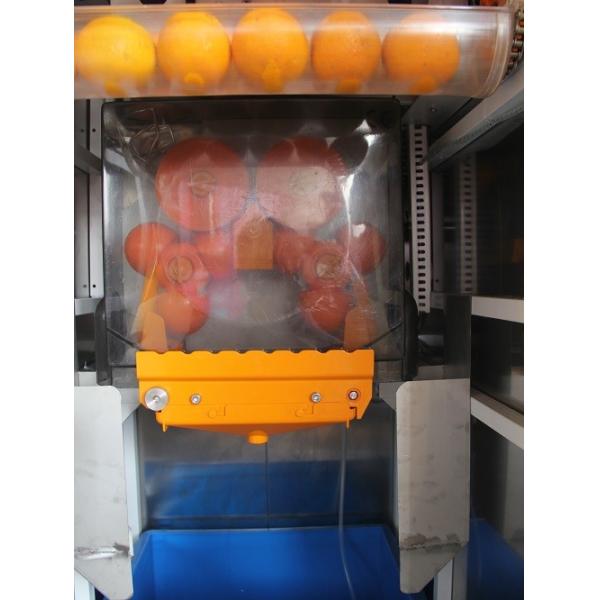 Visible Juicing Process Healthy Orange Juice Vending Machine Wifi Coins Bank Notes Payment