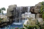 Large Water Park Lazy River Equipment / Aqua Play Park Galvanized Carbon Steel
