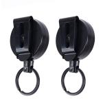 Versatile Deyi Badge Reel Office Belt Clip Key Ring for Name Card Keychain 6831