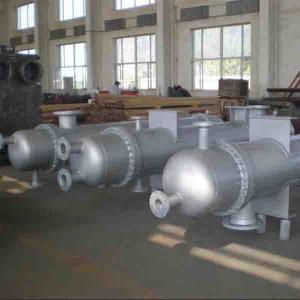 Wholesale 0.8mpa SS316L Shell And Tube Type Evaporator , Stainless Steel Shell Tube Type Condenser from china suppliers
