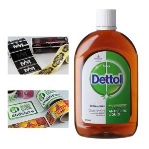 Wholesale Custom Liquid Alcohol Bottle Private Adhesive Label,Self Adhesive Roll Label, Waterproof UV Coated Laser BOPP Label from china suppliers