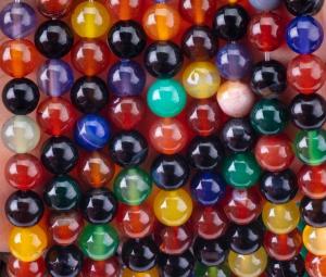Wholesale Natural Healing Energy Flower Agate Beads For Jewelry Making from china suppliers