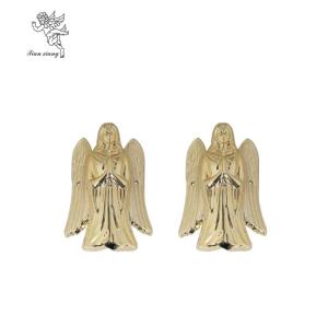 Wholesale Coffin Accessories Funeral Golden Long Casket Swing Bar Zinc Material from china suppliers