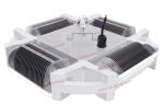 Aluminium Cooling Fin 240 watt Industrial led high bay White For Warehouses pse