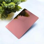 8k Super Mirror Stainless Steel Sheet 201 304 Metal Decorative Plate