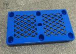 1000 * 600 * 140 Semi HDPE Plastic Pallets , Plastic Pallet Deck Dents Resistant