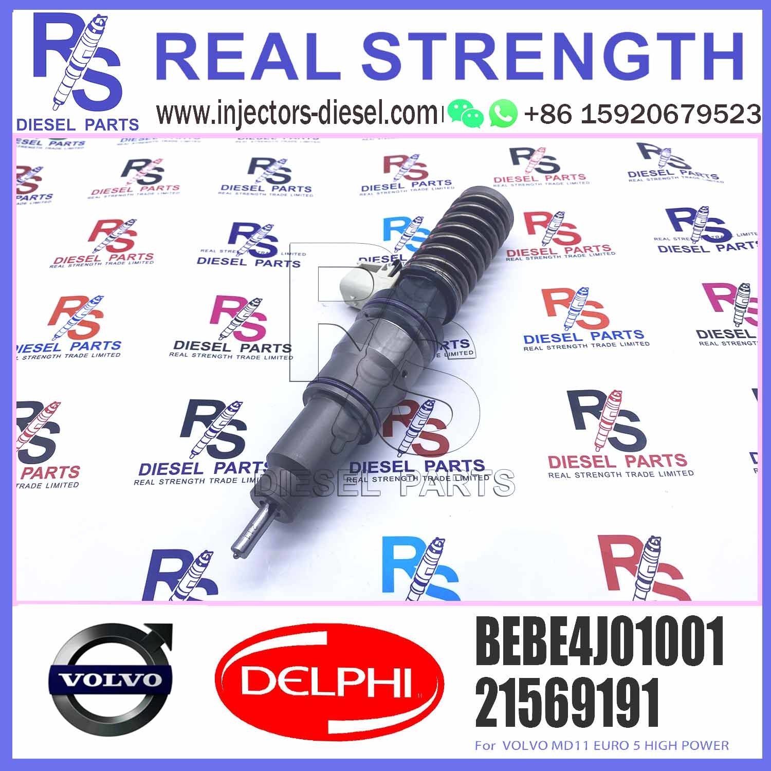New Diesel Fuel Injector 21582103 21582103 BEBE4J01001 BEBE4J01001 for V-O-L-V MD11 Engine