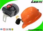 Li - Ion Battery Rechargeable LED Headlamp , 3.7V Cordless Mining Cap Lamps