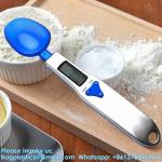 Kitchen Scale Spoon Gram Measuring Spoon, 500g/0.1g Blue Cute Digital Weight
