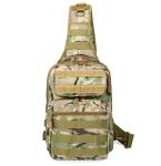 Tactical Shoulder Sling Bag Small Outdoor Chest Pack For Men Traveling, Trekking