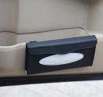 16x11x8cm SEDEX Car Tissue Box Holder PU Leather Materials