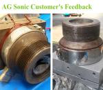 3 Tank Injection Blow Molds Ultrasonic Washing Device , Ultrasonic Cleaning