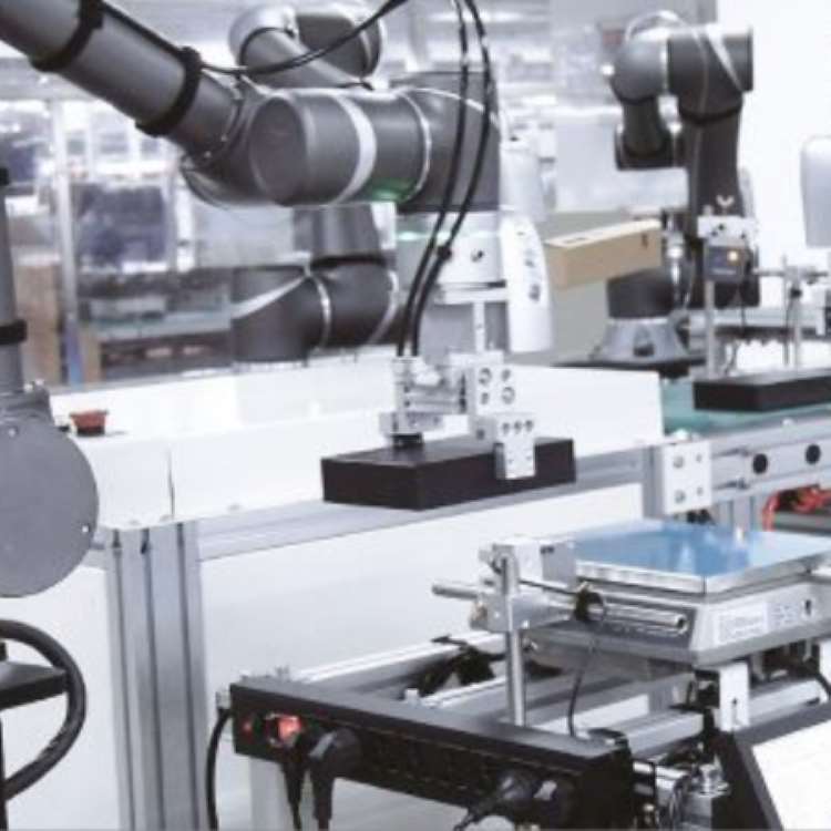 Handling Robot Of TM5M-900 Cobot With Collaborative Robotic Arm 6 Axis For Handling As Cobot Robot