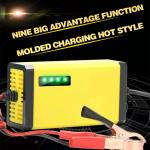 90% Charging Efficiency Lead-Acid Pulse Charger 12V 6A Battery Charger with CE