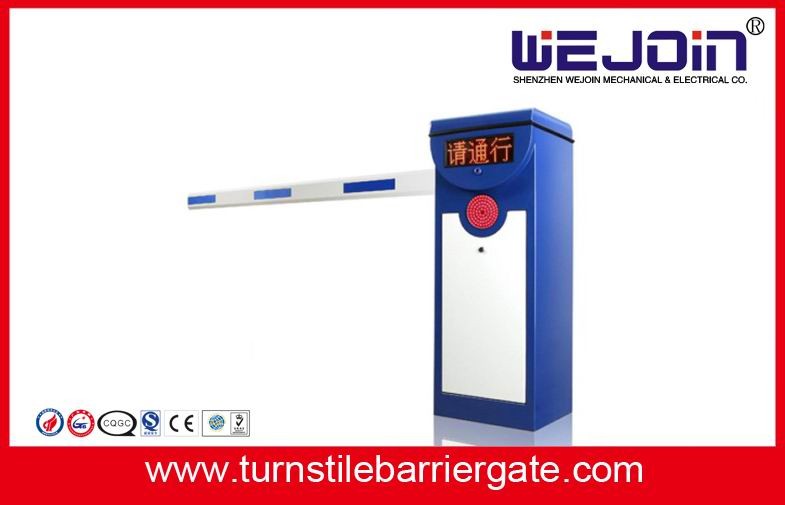Plastic Road Safety Electric Barrier Gate System LED Screen RS485 Communication Module