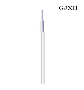 Wholesale G657A1 Single Mode 2 Core indoor outdoor fiber optic cable Steel strength member from china suppliers