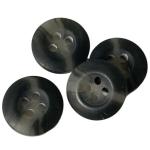 14mm Faux Horn Buttons Grey Color Use On Coat Jacket Outerwear