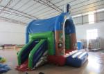 Indoor Small Inflatable Jump House 4.2 X 4m 0.55mm Pvc Tarpaulin Fire Resistance