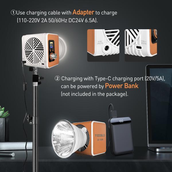 Handheld 150w live broadcast light with adjustable brightness. Mobile live broadcast fill light is suitable for outdoor shooting and live broadcast