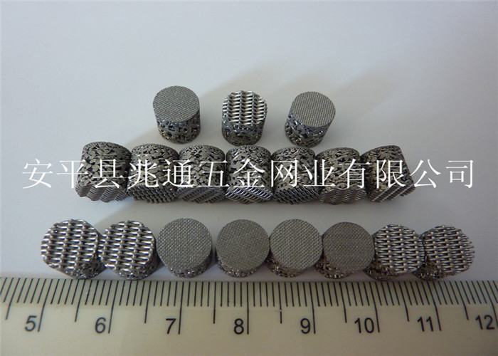 5 Lays Stainless Steel Sintered Wire Mesh 5 10 15 Micron Circular Type