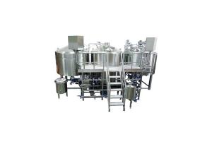 Wholesale Sanitary 304 Stainless Steel 3 Kettle Brew System 50MM PU Instualtion CE Approved from china suppliers