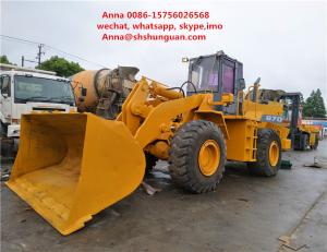Wholesale Original Parts Tcm 870 Wheel Loader , Used Front End Loaders Low Working Hours from china suppliers