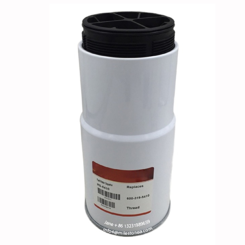 PC400-8 Excavator engine parts assembly direct sales fuel water separator 600-319-5410 for Industrial