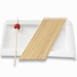 China food grade bamboo round fruit bamboo skewer 4mm 25cm wooden stick bamboo