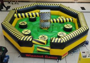 Wholesale Inflatable Obstacle Courses Toxic Meltdown Total Wipeout Sports Games from china suppliers
