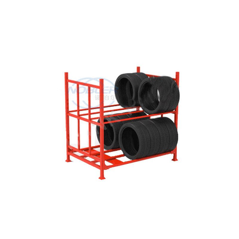 Oem Commercial Heavy Duty Truck Tire Rack Tire Storage Rack Stackable