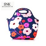 Flower Printing Waterproof Neoprene Bento Cooler Bag