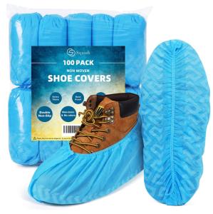 Wholesale 6.7in Width Waterproof Disposable Shoes Cover Anti Slip Clean Room Overshoes For Hospital from china suppliers