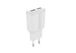 RoHS 5V 2.4A EU Dual Port Usb Wall Charger
