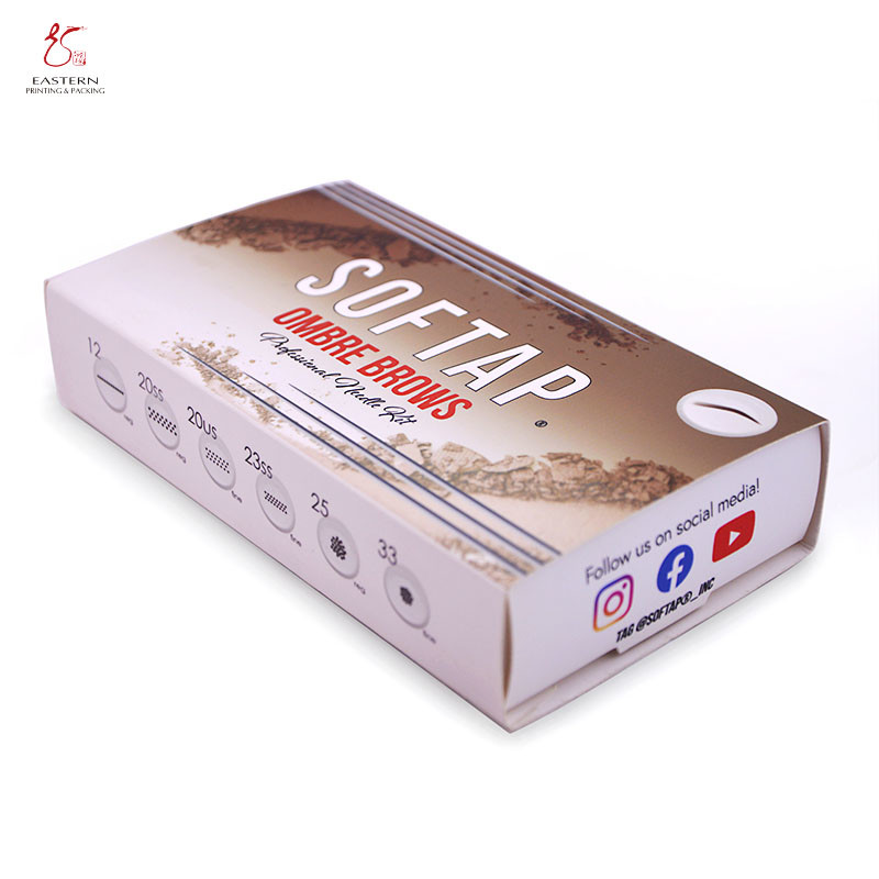 Custom Makeup Packaging Boxes | Sliding Cosmetic Accessories Paper Box Packaging Manufacturer