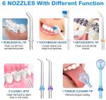 Commercial Portable Water Flosser , 2500mah water irrigator for teeth