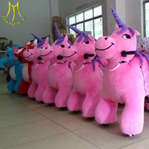Wholesale Hansel children's electric motorcycles for children zoo animal stuffed animals unicorn from china suppliers