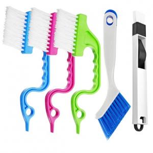China 5 Pieces Set Corner Cleaning Brush House Cleaning Brush Customized on sale