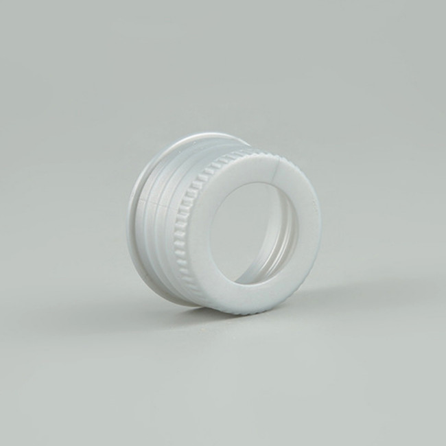 PP Pearlized Silver Collar Dropper Tops For Essential Oil Dropper
