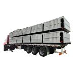Cargo Semi Trailer12 Wheels 3 Axle Dropside Fence Cargo Semi Trailer With 600mm