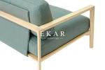 European Modern Simple Wooden and Fabric Sectional Sofa Set ZZ-T-040